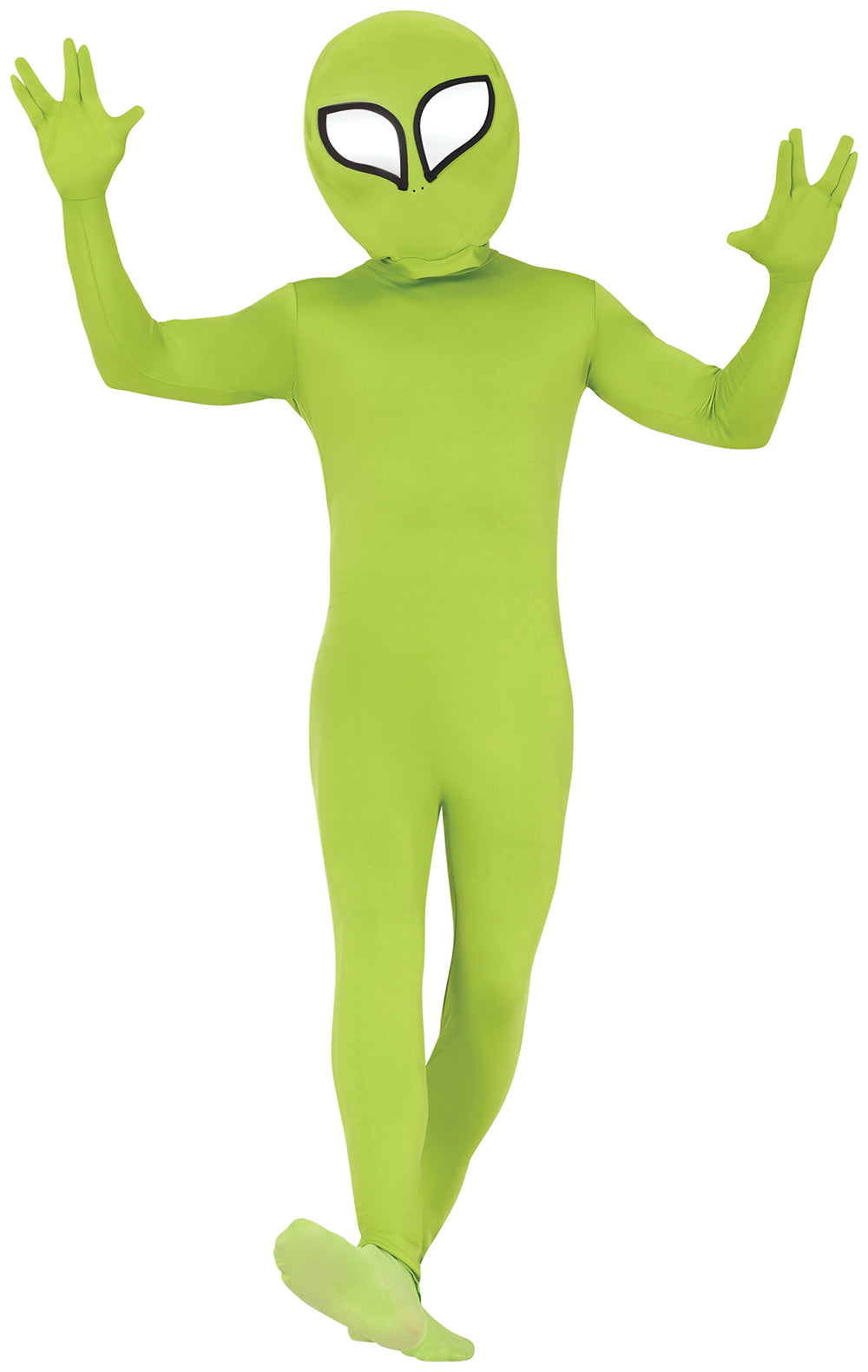 GP88884 – Alien Abenteuerfigur Mit Kapuze – Größe: 46 - 48 (S), 48 - 50 (M), 52 - 54 (L) – Farbe: Grün