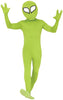 GP88884 – Alien Abenteuerfigur Mit Kapuze – Größe: 46 - 48 (S), 48 - 50 (M), 52 - 54 (L) – Farbe: Grün