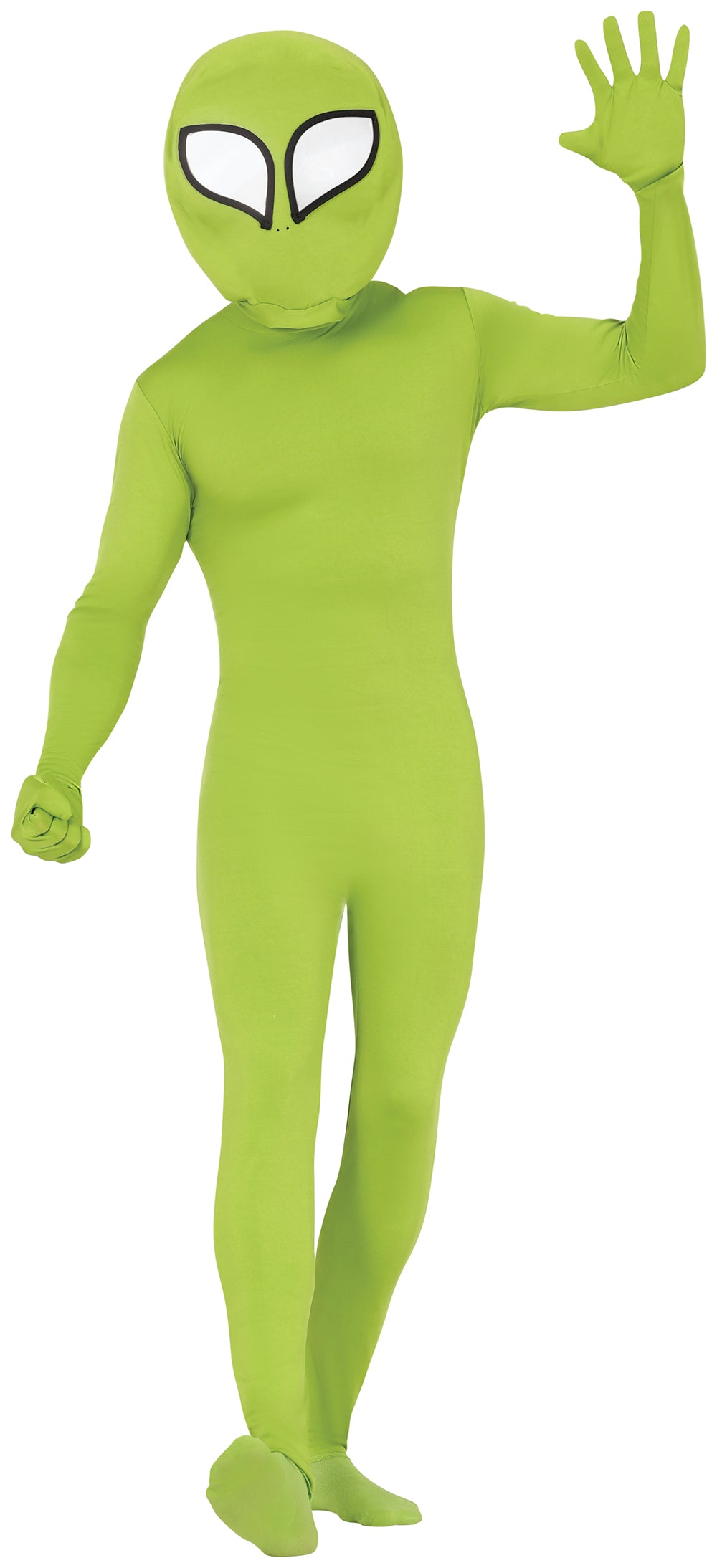 GP88884 – Alien Abenteuerfigur Mit Kapuze – Größe: 46 - 48 (S), 48 - 50 (M), 52 - 54 (L) – Farbe: Grün