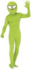 GP88884 – Alien Abenteuerfigur Mit Kapuze – Größe: 46 - 48 (S), 48 - 50 (M), 52 - 54 (L) – Farbe: Grün