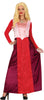 GP88887 – Hexe Zauberin Halloween Gewand Elegant – Größe: 36 - 38 (S), 38 - 40 (M), 42 - 44 (L) – Farbe: Rot
