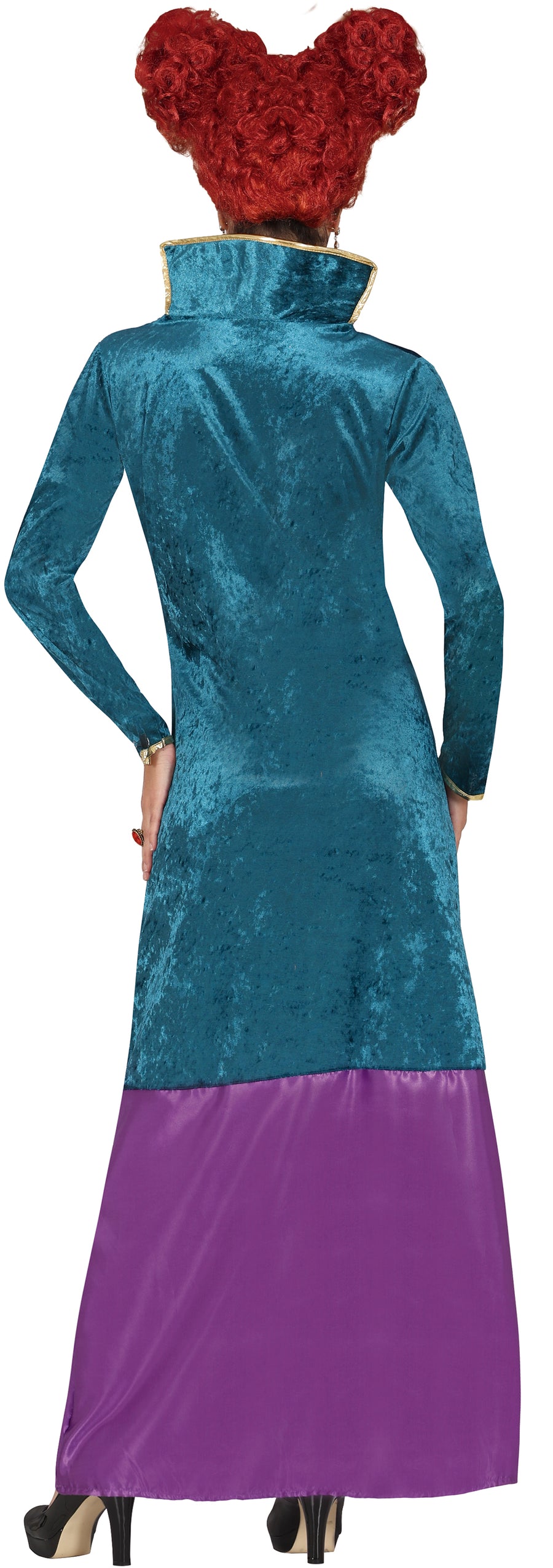 GP88890 – Hexe Magisches Halloween Kleid – Größe: 36 - 38 (S), 38 - 40 (M), 42 - 44 (L) – Farbe: Grün, Ansicht 2