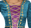 GP88890 – Hexe Magisches Halloween Kleid – Größe: 36 - 38 (S), 38 - 40 (M), 42 - 44 (L) – Farbe: Grün