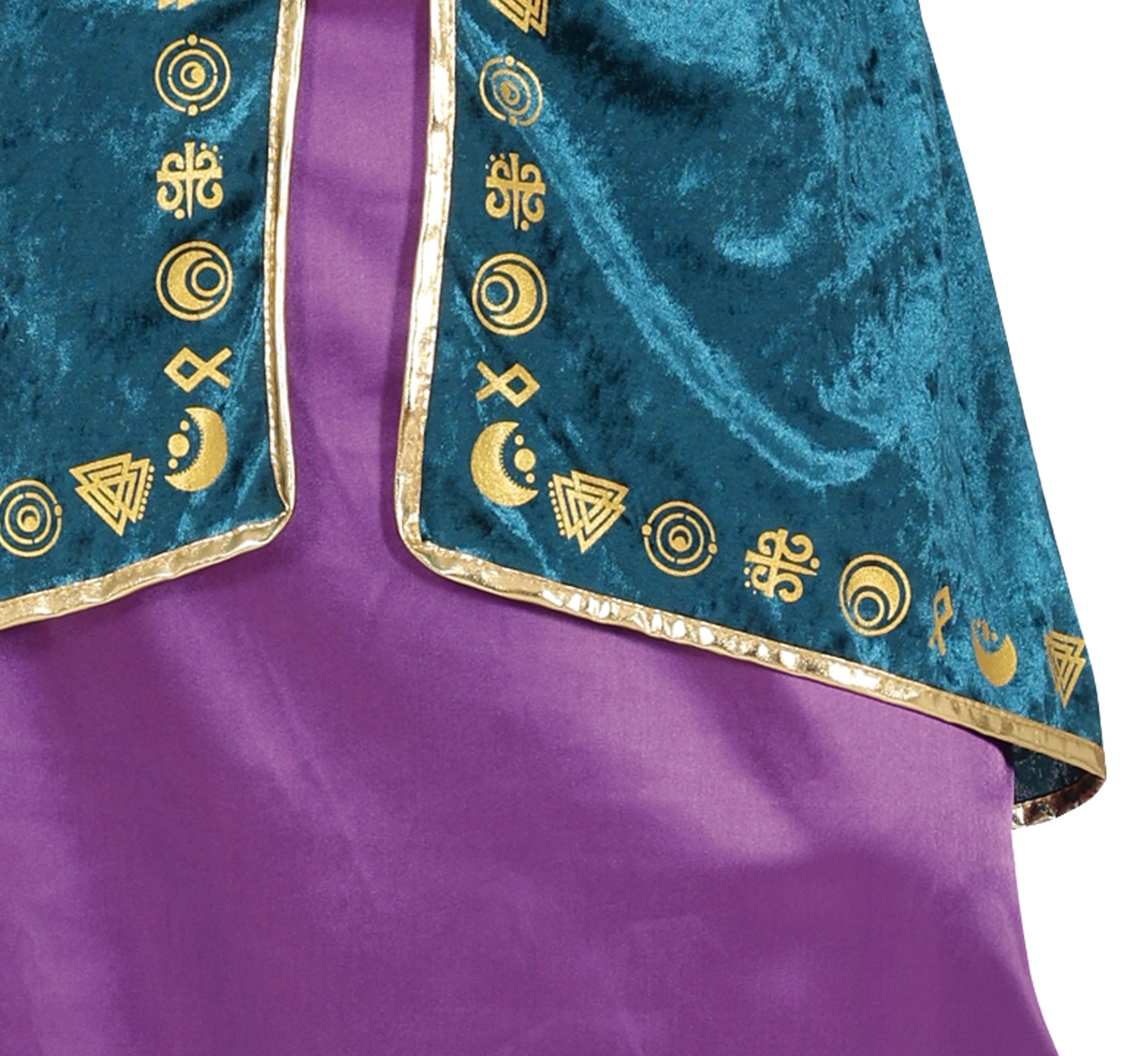 GP88890 – Hexe Magisches Halloween Kleid – Größe: 36 - 38 (S), 38 - 40 (M), 42 - 44 (L) – Farbe: Grün