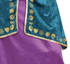 GP88890 – Hexe Magisches Halloween Kleid – Größe: 36 - 38 (S), 38 - 40 (M), 42 - 44 (L) – Farbe: Grün