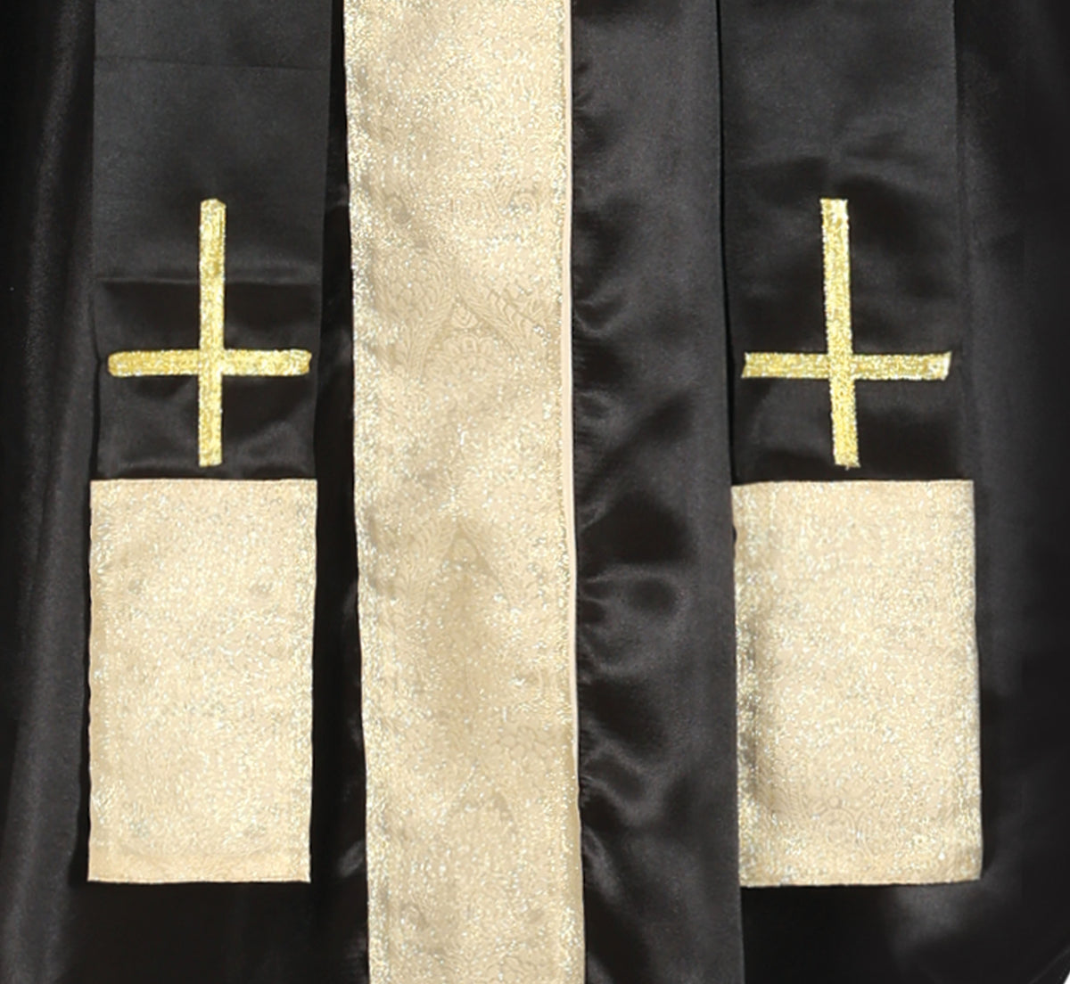 GP88894 – Halloween Papst Kostüm Pontifex Maximus – Größe: 52 - 54 (L) – Farbe: Schwarz