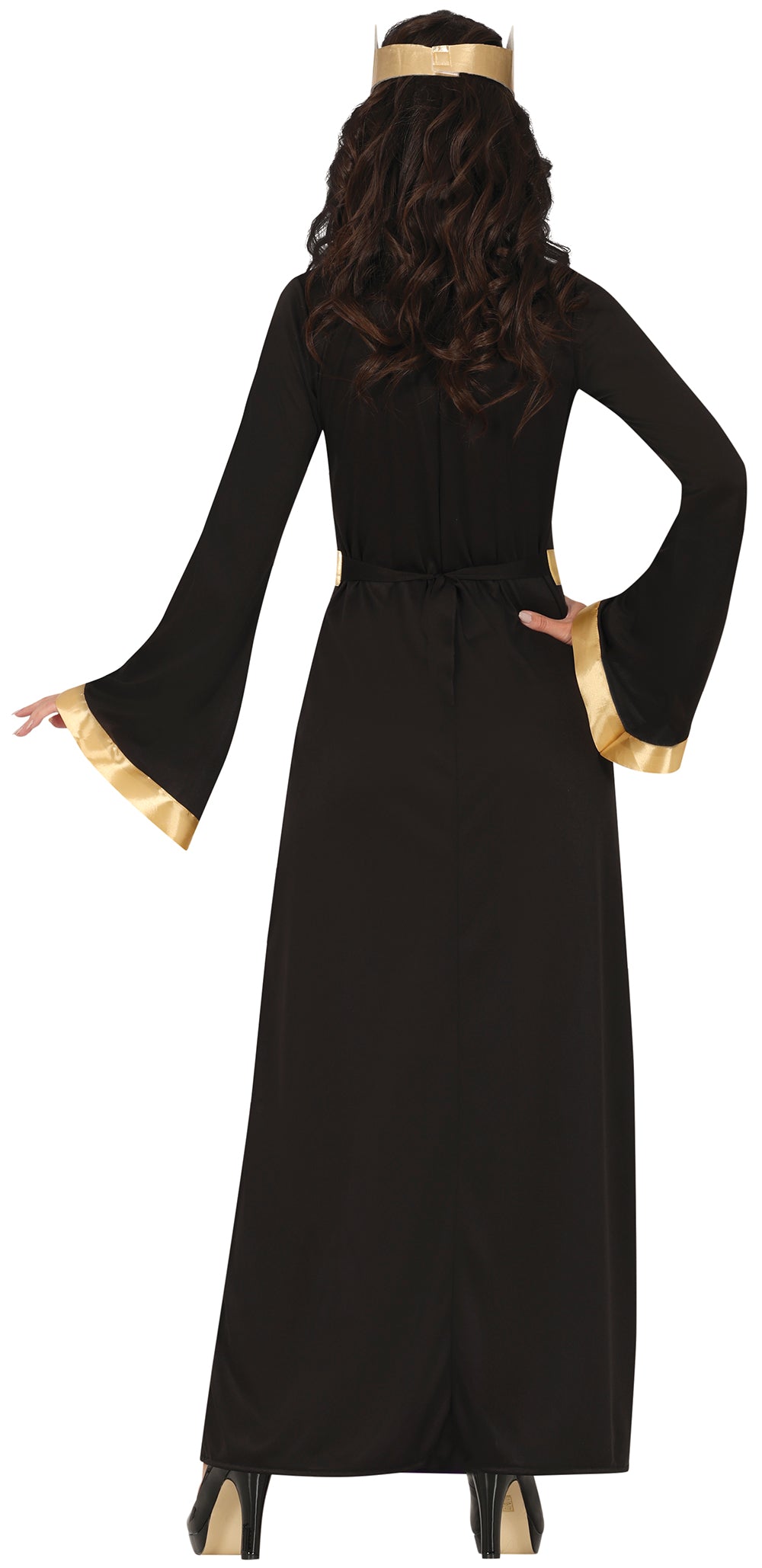 GP88902 – Märchenkönigin Halloween Krone Kostüm – Größe: 36 - 38 (S), 38 - 40 (M), 42 - 44 (L) – Farbe: Lila