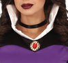 GP88902 – Märchenkönigin Halloween Krone Kostüm – Größe: 36 - 38 (S), 38 - 40 (M), 42 - 44 (L) – Farbe: Lila
