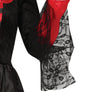 GP88905 – Vampir Königin Halloween Kostüm – Größe: 36 - 38 (S), 38 - 40 (M), 42 - 44 (L) – Farbe: Rot