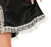 GP88911 – Viktorianische Puppe Kleid Schleife – Größe: 36 - 38 (S), 38 - 40 (M), 42 - 44 (L) – Farbe: Schwarz