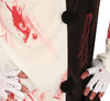 GP88914 – Clown Halloween Kostüm Furchterregend – Größe: 48 - 50 (M), 52 - 54 (L) – Farbe: Weiß