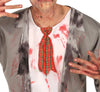GP88916 – Zombie Halloween Horror Kostüm Unheimliche – Größe: 48 - 50 (M), 52 - 54 (L) – Farbe: Grau