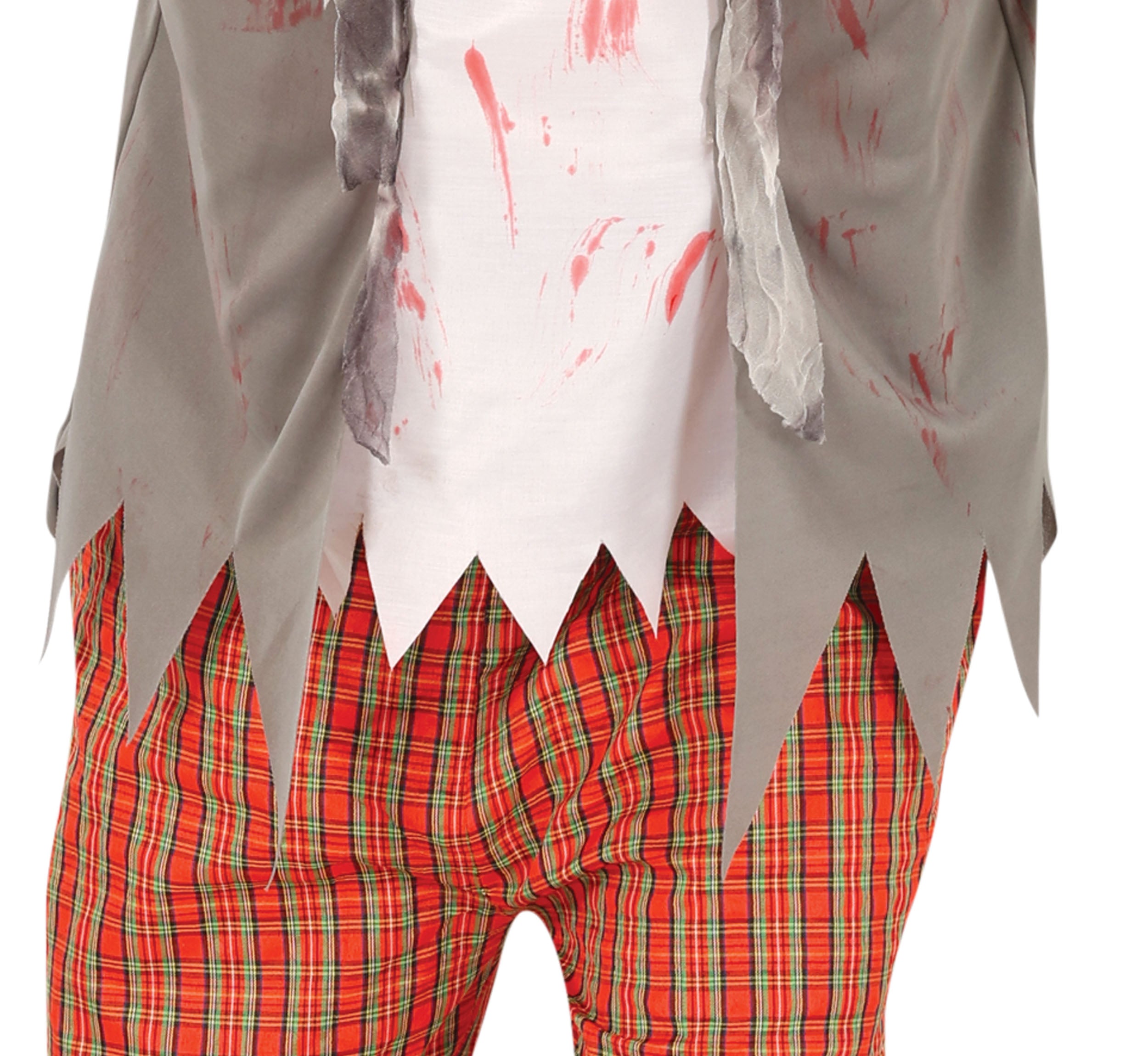 GP88916 – Zombie Halloween Horror Kostüm Unheimliche – Größe: 48 - 50 (M), 52 - 54 (L) – Farbe: Grau