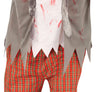 GP88916 – Zombie Halloween Horror Kostüm Unheimliche – Größe: 48 - 50 (M), 52 - 54 (L) – Farbe: Grau