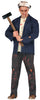 GP88918 – Halloween Film Maske Gruseliges Horror – Größe: 48 - 50 (M), 52 - 54 (L) – Farbe: Blau