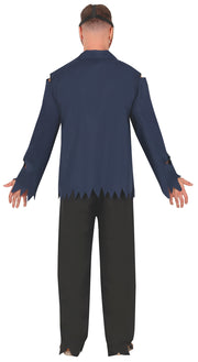 Slasher Killer Kostüm für Herren mit Maske, Bild 2