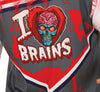 GP88920 – Zombie Rugby Halloween Kostüm – Größe: 48 - 50 (M), 52 - 54 (L) – Farbe: Grau