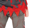 GP88920 – Zombie Rugby Halloween Kostüm – Größe: 48 - 50 (M), 52 - 54 (L) – Farbe: Grau