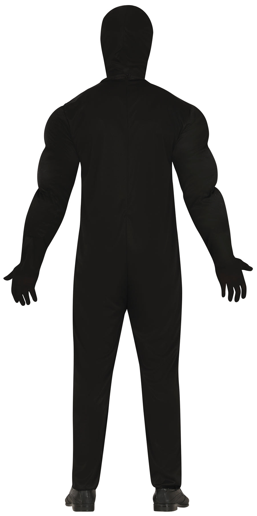 GP88928 – Superheld Abenteuerfigur Kostüm – Größe: 48 - 50 (M), 52 - 54 (L) – Farbe: Schwarz, Ansicht 2