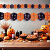 GP8892 – Halloween Kürbis Girlande Dekoration – Farbe: Orange
