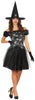 GP88933 – Hexen Halloween Kostüm Schwarzes Zauber – Größe: 36 - 38 (S), 38 - 40 (M), 42 - 44 (L) – Farbe: Schwarz
