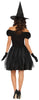 GP88933 – Hexen Halloween Kostüm Schwarzes Zauber – Größe: 36 - 38 (S), 38 - 40 (M), 42 - 44 (L) – Farbe: Schwarz
