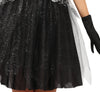 GP88933 – Hexen Halloween Kostüm Schwarzes Zauber – Größe: 36 - 38 (S), 38 - 40 (M), 42 - 44 (L) – Farbe: Schwarz
