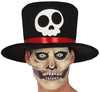 GP88936 – Skelett Halloween Anzug Schwarz Rot – Größe: 46 - 48 (S), 48 - 50 (M), 52 - 54 (L) – Farbe: Schwarz