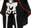 GP88936 – Skelett Halloween Anzug Schwarz Rot – Größe: 46 - 48 (S), 48 - 50 (M), 52 - 54 (L) – Farbe: Schwarz