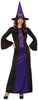GP88942 – Hexe Halloween Kostüm Lila Schwarz – Größe: 36 - 38 (S), 38 - 40 (M), 42 - 44 (L) – Farbe: Schwarz