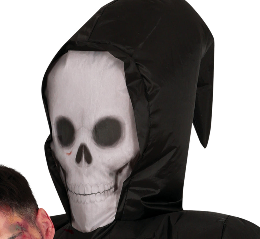 GP88948 – Halloween Skelett Geisterkostüm – Größe: 52 - 54 (L) – Farbe: Blau, Ansicht 2