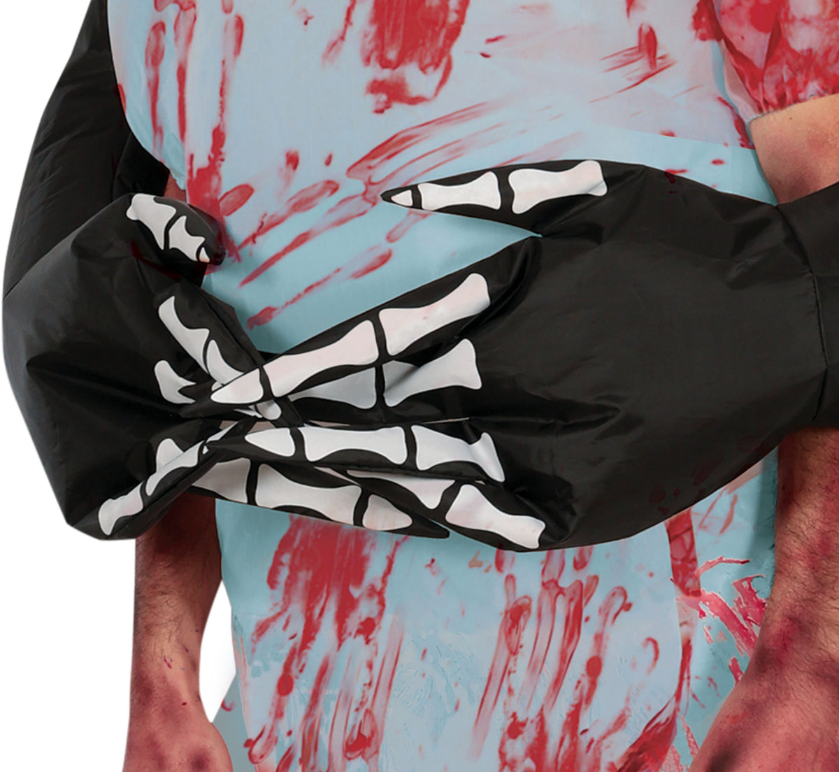 GP88948 – Halloween Skelett Geisterkostüm – Größe: 52 - 54 (L) – Farbe: Blau