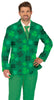 GP88980 – St Patricks Glückskleeblatt Jackett – Größe: 48 - 50 (M), 52 - 54 (L) – Farbe: Grün