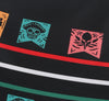 GP88985 – Tag Der Toten Eleganz Catrina Stil – Größe: 38 - 40 (M), 42 - 44 (L) – Farbe: Schwarz / Weiß