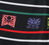 GP88985 – Tag Der Toten Eleganz Catrina Stil – Größe: 38 - 40 (M), 42 - 44 (L) – Farbe: Schwarz / Weiß