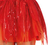 GP88989 – Dämonischer Verführer Rotes Teufel Kostüm – Größe: 36 - 38 (S), 38 - 40 (M), 42 - 44 (L) – Farbe: Rot