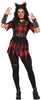 GP88994 – Werwolf Halloween Abenteuerfigur Kostüm – Größe: 38 - 40 (M), 42 - 44 (L) – Farbe: Rot / Schwarz