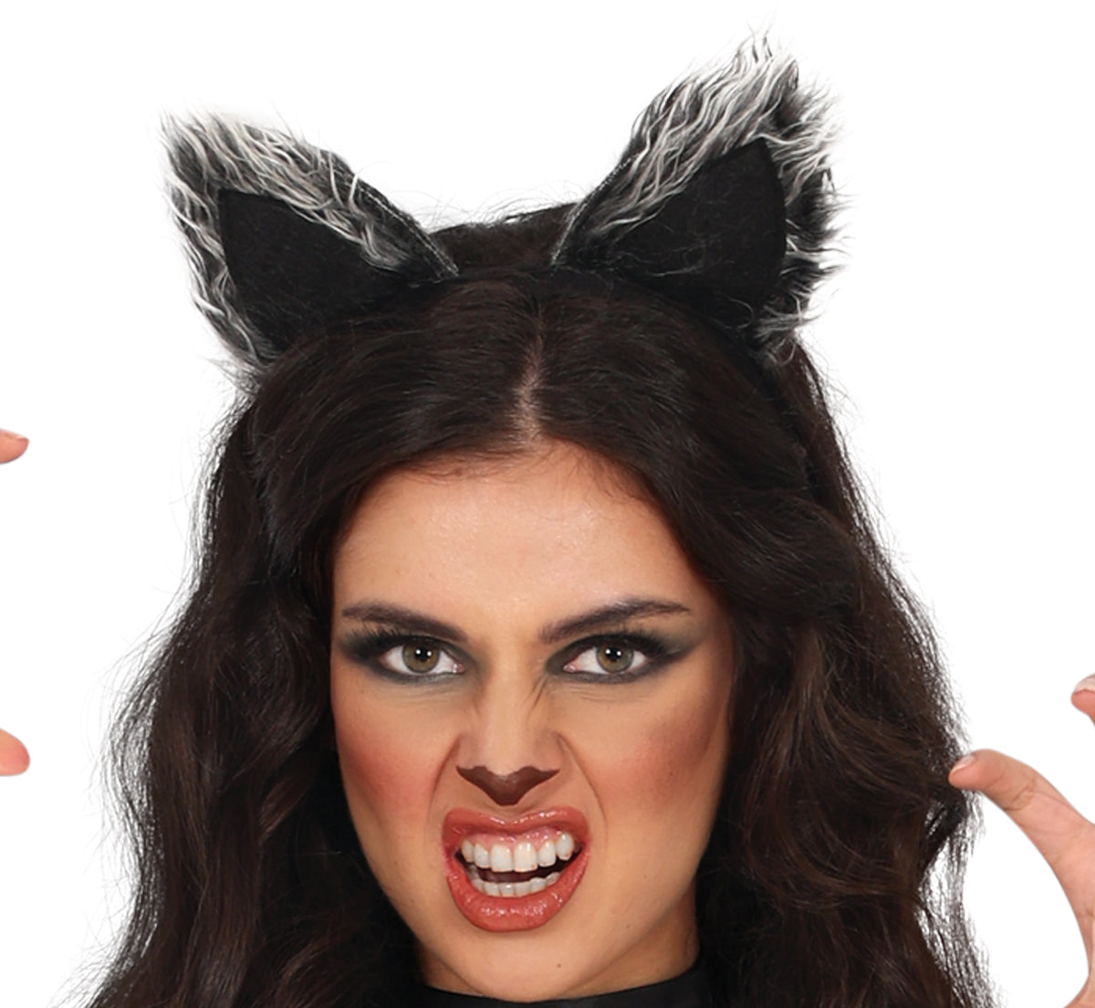 GP88994 – Werwolf Halloween Abenteuerfigur Kostüm – Größe: 38 - 40 (M), 42 - 44 (L) – Farbe: Rot / Schwarz