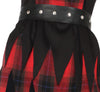 GP88994 – Werwolf Halloween Abenteuerfigur Kostüm – Größe: 38 - 40 (M), 42 - 44 (L) – Farbe: Rot / Schwarz