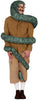 GP88996 – Tier Halloween Kostüm Schlangenabenteuer – Größe: 52 - 54 (L) – Farbe: GrÜn