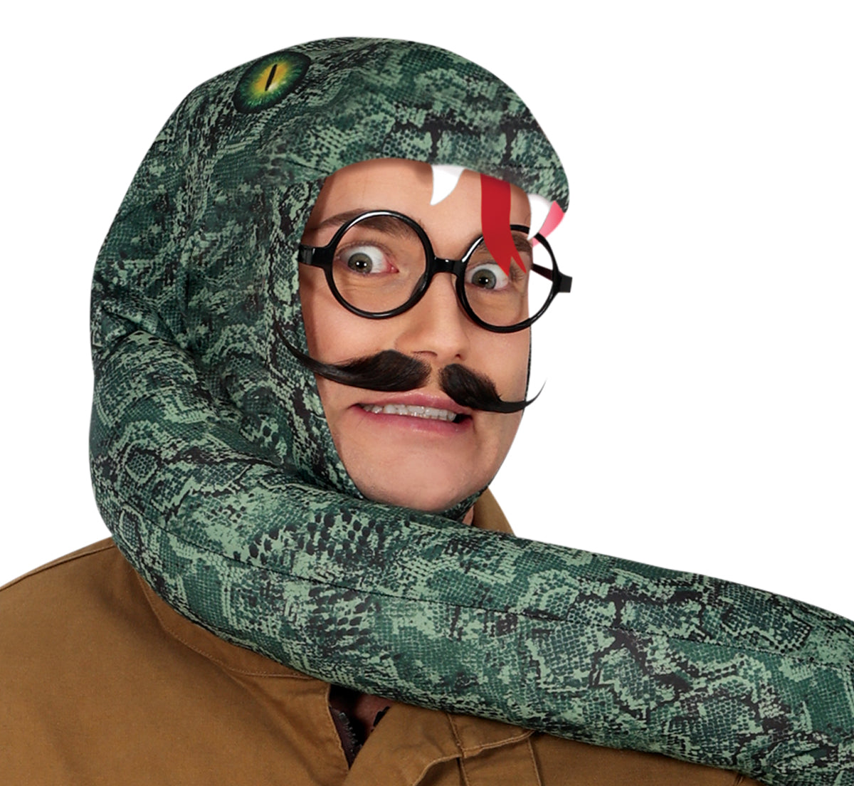 GP88996 – Tier Halloween Kostüm Schlangenabenteuer – Größe: 52 - 54 (L) – Farbe: GrÜn