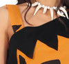 GP89008 – Troglodyten Karneval Kostüm Steinzeit – Größe: 38 - 40 (M), 42 - 44 (L) – Farbe: Orange