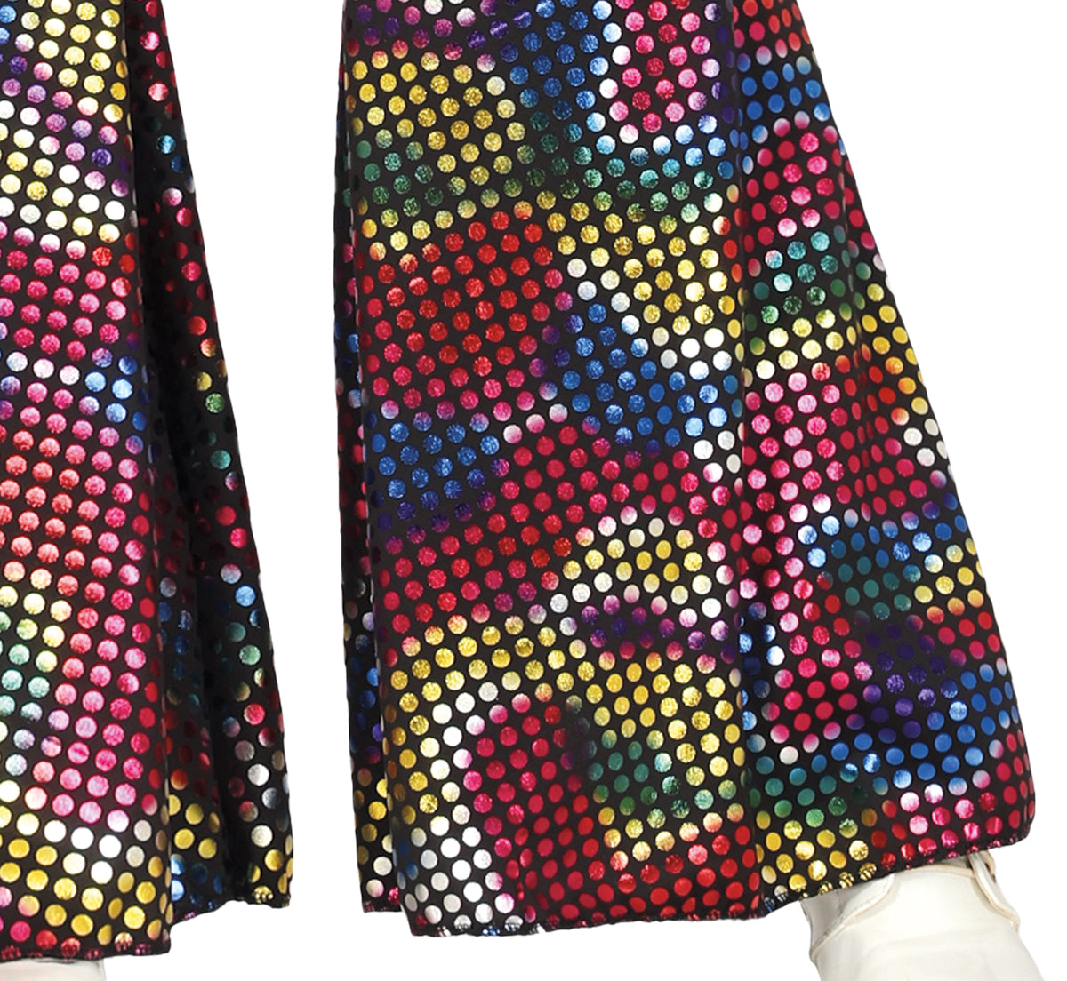 GP89010 – Disco Glamour 70s Style Bunte – Größe: 36 - 38 (S), 38 - 40 (M), 42 - 44 (L) – Farbe: Mehrfarbig