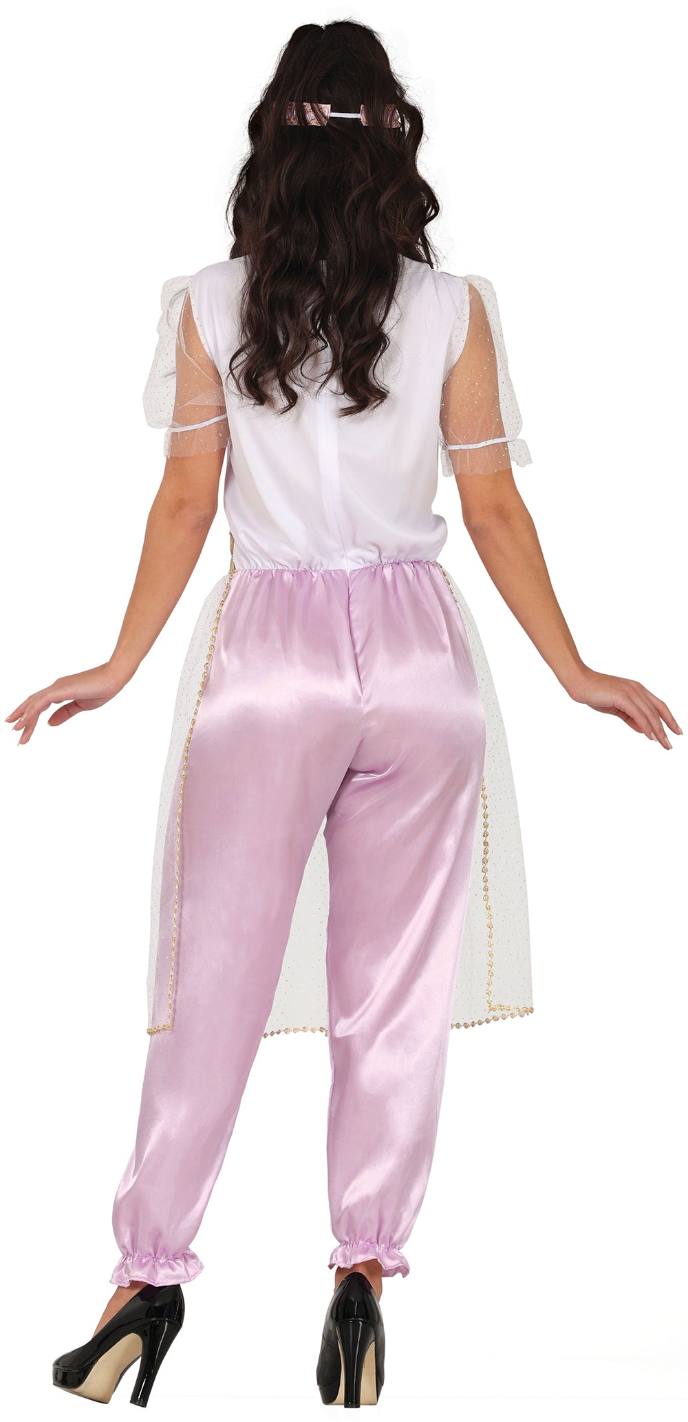 GP89024 – Wüstenprinzessin Traumkarneval Sheik – Größe: 36 - 38 (S), 38 - 40 (M), 42 - 44 (L) – Farbe: Pink