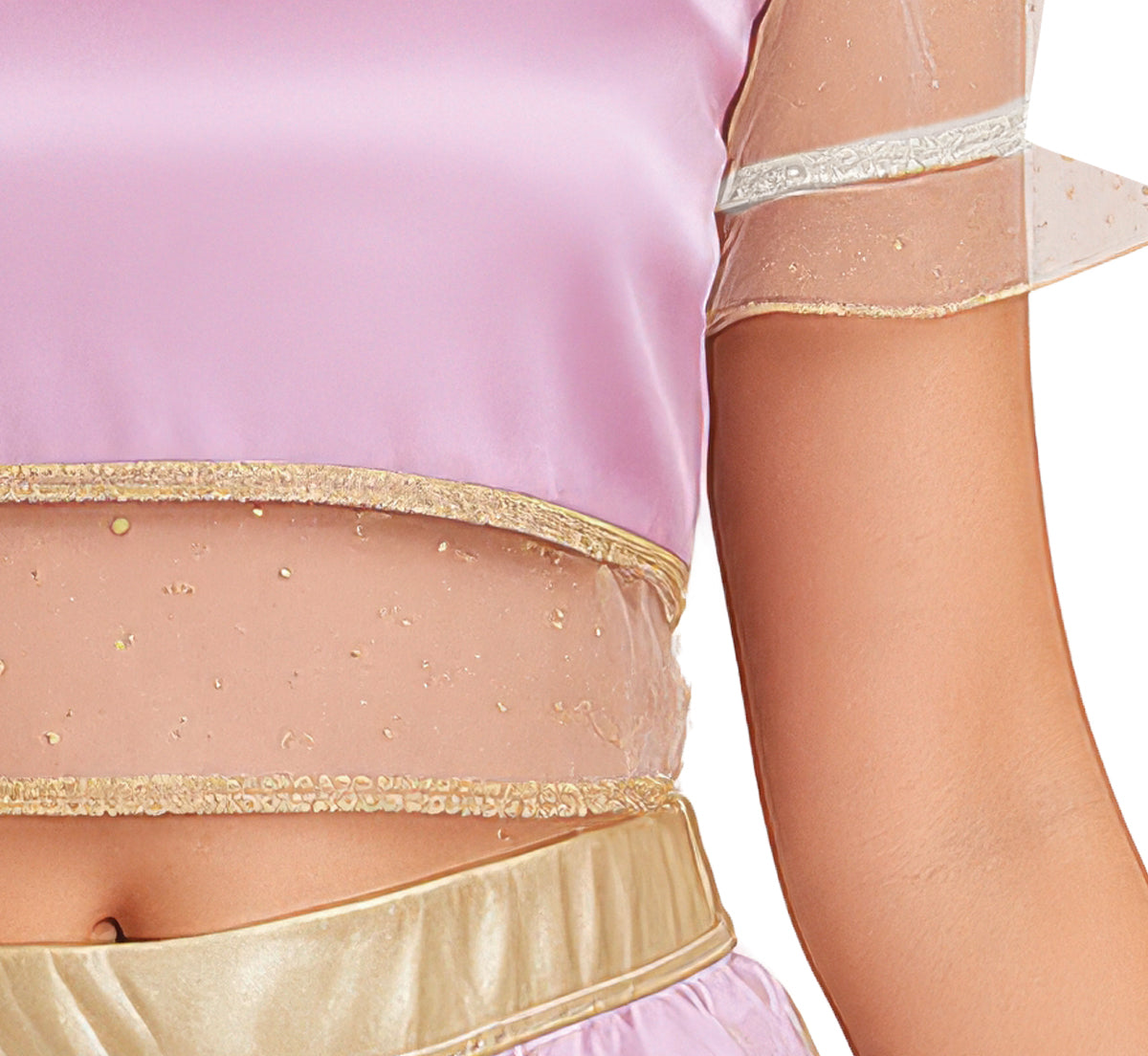 GP89024 – Wüstenprinzessin Traumkarneval Sheik – Größe: 36 - 38 (S), 38 - 40 (M), 42 - 44 (L) – Farbe: Pink