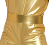 GP89048 – Cowboy Karneval Disco Kostüm Gold – Größe: 48 - 50 (M), 52 - 54 (L) – Farbe: Gold
