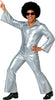 GP89050 – Disco Glamour 70s Style 70er Jahre – Größe: 48 - 50 (M), 52 - 54 (L) – Farbe: Silber