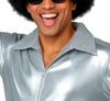 GP89050 – Disco Glamour 70s Style 70er Jahre – Größe: 48 - 50 (M), 52 - 54 (L) – Farbe: Silber