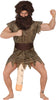 GP89056 – Troglodyten Jäger Outfit Kostüm – Größe: 48 - 50 (M), 52 - 54 (L) – Farbe: Braun
