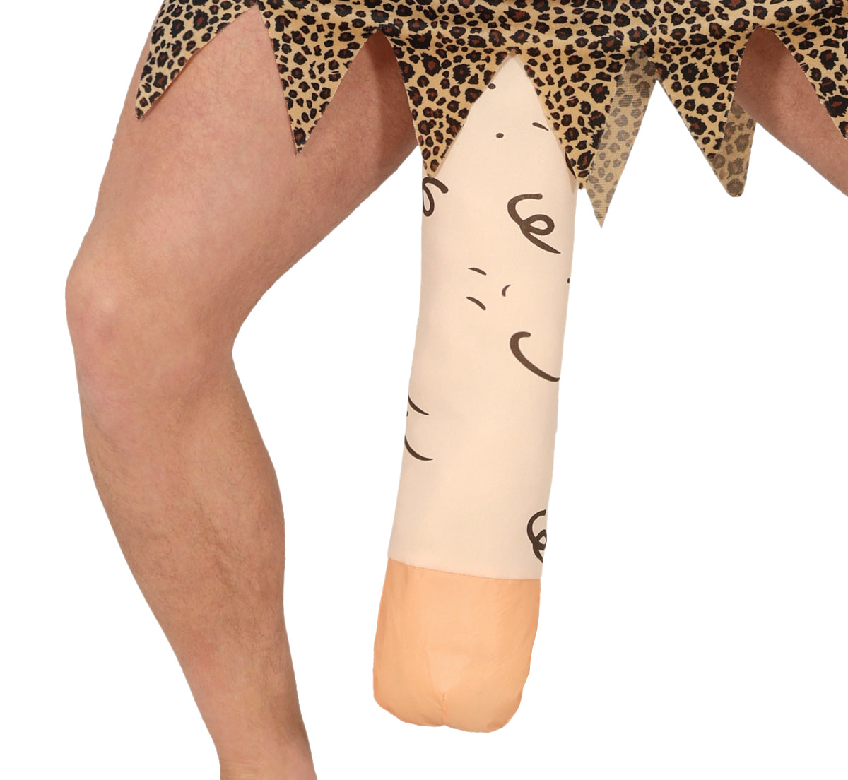 GP89056 – Troglodyten Jäger Outfit Kostüm – Größe: 48 - 50 (M), 52 - 54 (L) – Farbe: Braun